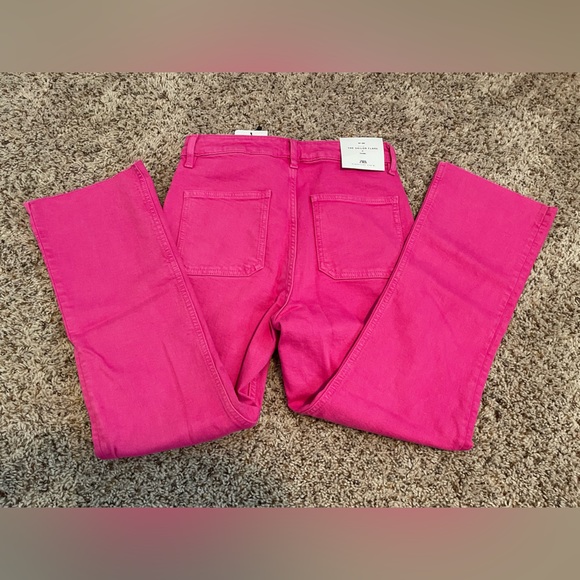 Zara Fuchsia Sailor Cropped Jean - Picture 4 of 8